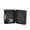 6 hanging black keys, variant on Combination Locking Key Box with High Security Design Spacious Compartment for Keys Cards Home Office