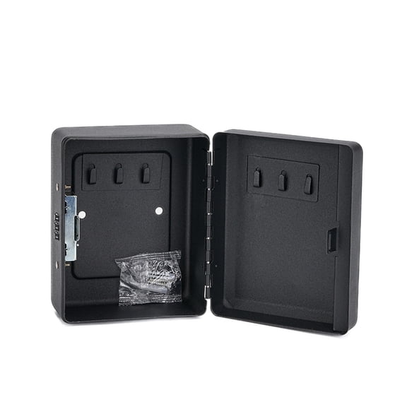 Combination Locking Key Box with High Security Design Spacious Compartment for Keys Cards Home Office