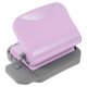 thumbnail image 3 of Ergonomic Manual Paper Puncher for Book Binding, Craft, Scrapbooking – Compact Desktop Hole Maker for Office Use – Lavender Design, 3 of 4