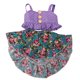 thumbnail image 2 of Ropa de verano para muñecas: traje de vestido floral sin mangas para muñeca americana de 18 pulgadas, Púrpura Zulema Vestido de muñeca americana, 2 of 5