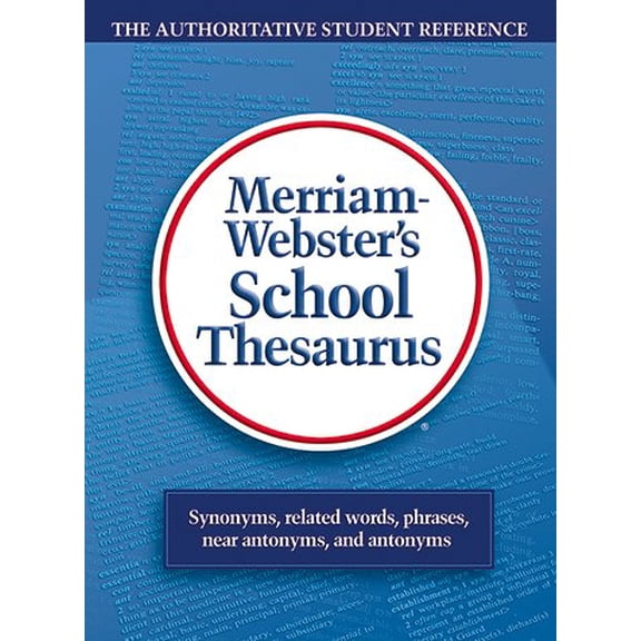 Pre-Owned Merriam Webster's School Thesaurus (Hardcover) 0877791783 9780877791782