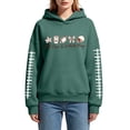 thumbnail image 6 of Womens Zip Up Hoodie Lightweight Trendy Oversized Sweatshirt with Pocket for Office Daily, 6 of 6