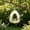 White, variant on Bird Nest Adorable Egg-Shaped - Washable Parakeet Cage Accessories,Durable Small Bird Hammock Hut with Warm Hideout for Lovebirds, Canaries, Budgies