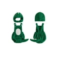 thumbnail image 2 of Cjfdfy Newborn Baby Boy Girl Halloween Fall Outfit Dinosaur Plush Sleeveless Square Neck Romper With Hat Set Cute My First Halloween Cosplay Fall Winter Outfit 0-18 Months, 2 of 9