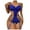 G-Blue 1PCS & Black 1PCS, variant on (2-Pack) Rinsvye Women Snap Crotch Bikini Women Lace Bodysuit Deep Negligee for Women Long V Teddy Lace Push Big Bust for Women Up Bodysuit