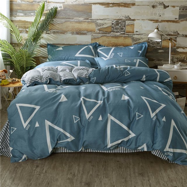 Lovely Cartoon King Size Duvet Cover Set 220x240 Skin Friendly Double Bed Quilt Cover Blanket Comforter Cover and Pillowcase Fivean unisex