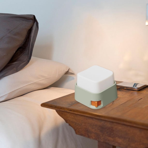 Lámpara de noche con forma de llave, lámpara de mesita de noche, regalo de cumpleaños, luz ajustable, de mesa para gabinete, sala de estar interior, Verde