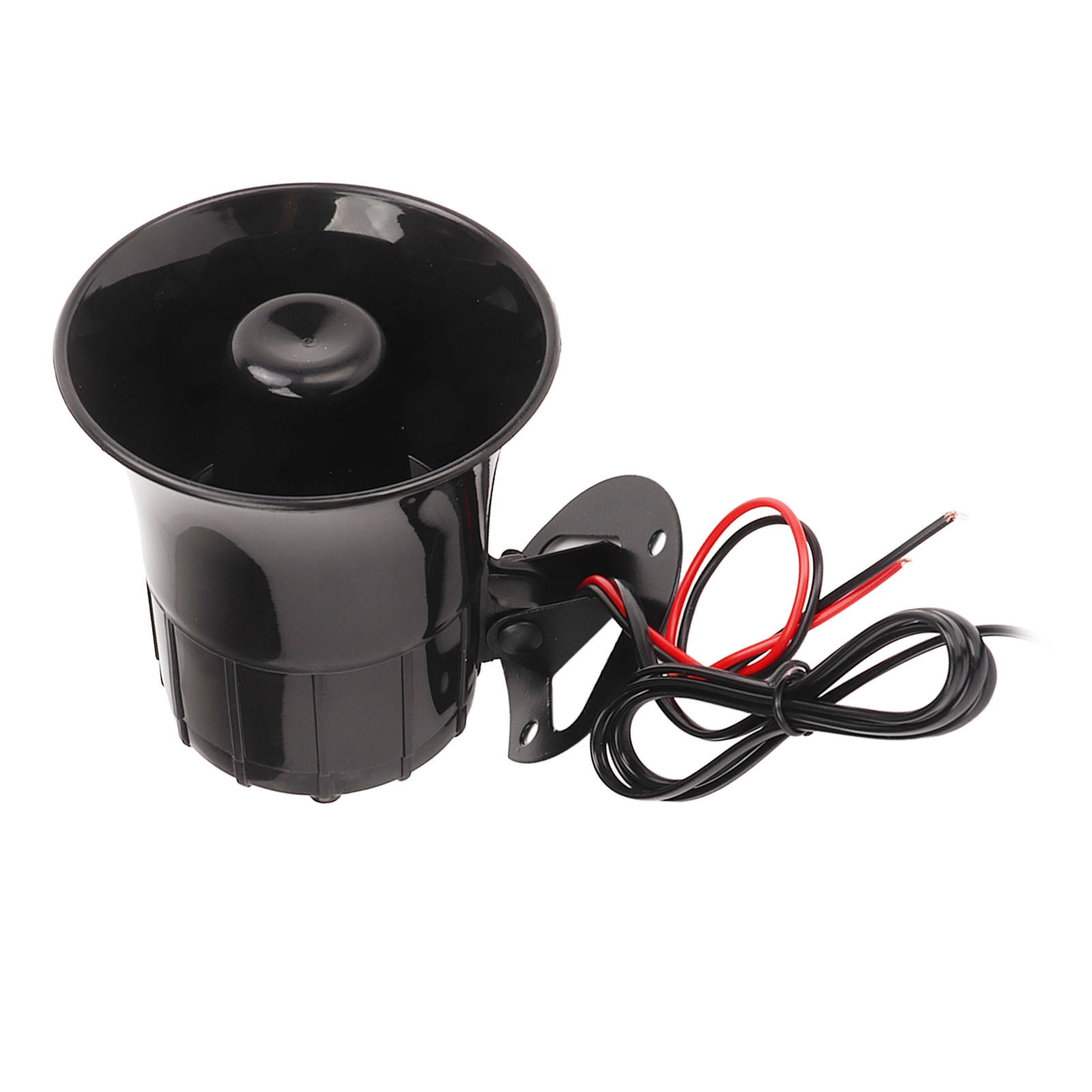12V 30W 3-Tone Siren Horn – 120dB Loud Alarm With Duck & Ambulance Sounds For Truck Or Car
