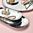 thumbnail image 7 of Dinner Tray Round Love Heart Oval Food Grade Mirror Polished Dessert Towel Jewelry Vanity Storage Tray Dish Plate Home Supplies, 7 of 7