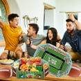 thumbnail image 2 of Football Party Snack Tray Stadium Themed Food Serving Platter for Game Day Gatherings and Events, 2 of 6