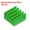 Green, variant on Uxcell 20Pcs 9x9x5mm Heatsink Aluminum Radiator With Thermal Blue Sticker for Chip CPU, Power Transistor, FET, IC,Green
