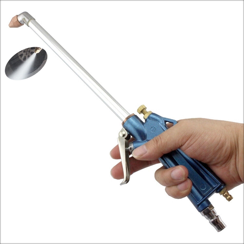 Dual Usage Car Engine Cleaner Air Compressor Duster Blower Water Spray Gun Elbow Nozzle