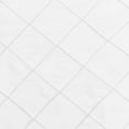 thumbnail image 2 of Ultimate Textile Embroidered Pintuck Taffeta 60 x 102-Inch Oval Tablecloth, 2 of 2