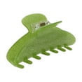 thumbnail image 1 of Pinzas para el cabello Unique Bargains, pinzas de tortuga, pinzas de cabello francesas, grandes pinzas para el cabello para cabello grueso, verdes, 1 of 7