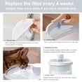 thumbnail image 4 of WECATION 10 Pack Replacement Filters for Uahpet 2L Cat Water Fountain, 4 of 5