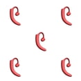 thumbnail image 1 of Matsuzay Auricular compatible con Bluetooth con micrófono Recargable Cancelación de ruido Auricular manos libres Auricular rojo Rojo 5piezas, 1 of 5
