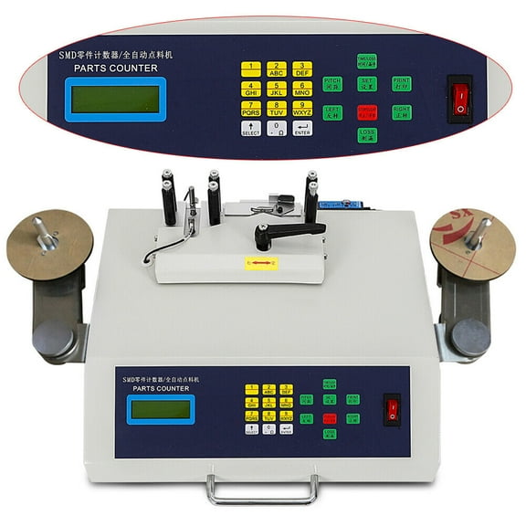 Miumaeov Automatic SMT/SMD Parts Counter Components Counting Machine LCD Display AC110V,60HZ 10Kg