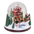 thumbnail image 2 of Kurt S. Adler H3360 120 mm Battery-Operated USB LED Musical Santa Water Globe, 2 of 4