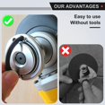 thumbnail image 3 of Power Tool Replacement Accessories: Self Locking Design For Quick Release Nut, M14 Thread Ensures Compatibility, Enhancing Functionality Of Angle Grinder Locking Nut For Optimal Performance, 3 of 5