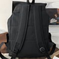 thumbnail image 3 of Fashionable Flap Drawstring Backpack For Men, Solid Color Casual Backpack For High School & College, Commuter Bag, 3 of 5