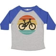 thumbnail image 3 of Inktastic Bicycle Vintage Cyclist Sunset Boys or Girls Toddler T-Shirt, 3 of 5