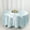Blue, variant on BalsaCircle 108" Round Satin Tablecloth Beige Round Table Linen