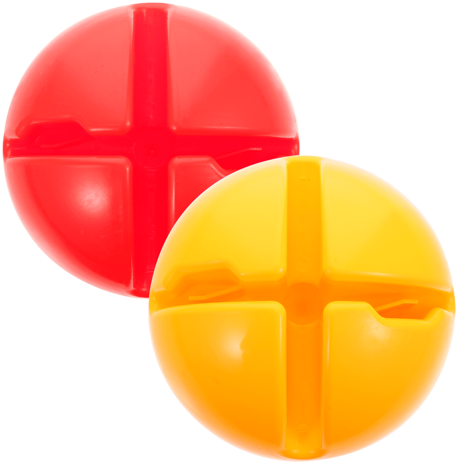 WHAMVOX 2-Pack Base Flag Pole Holder with Water Injection for Home Outdoor Use