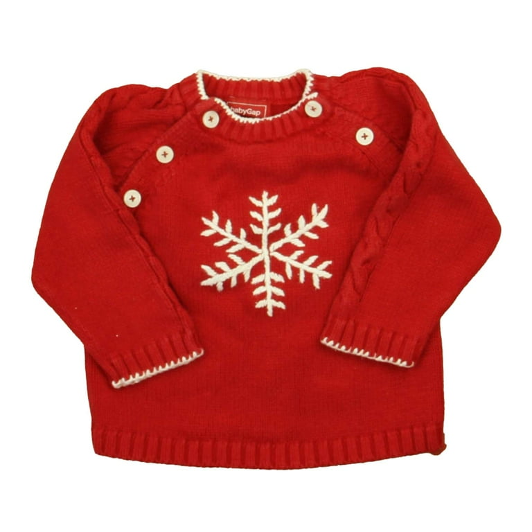 Gap sales snowflake sweater