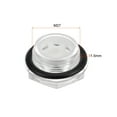 thumbnail image 3 of Unique Bargains M27x1.5mm Male Threaded Organic Glass Air Compressor Oil Level Gauge Sight Glass 5Packs, 3 of 5
