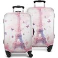 thumbnail image 1 of Travel Luggage Cover Suitcase Protector Fits 18-32 Inch Luggage Wheel Covers Patterned Travel Related Items Flower Luggage Protector Elastic Luggage Anti-scratch Suitcase Cover L, 1 of 5