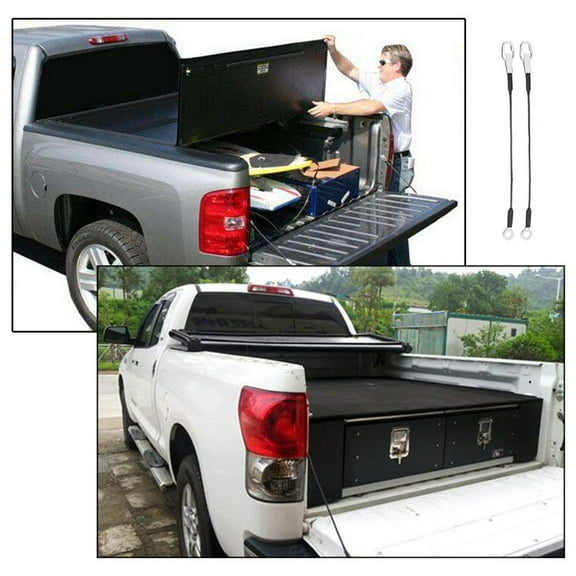 Zyutaosan Rear Tailgate Cables Straps Set of 2 For Ford Ranger Mazda B2300 B3000 Pickup Truck