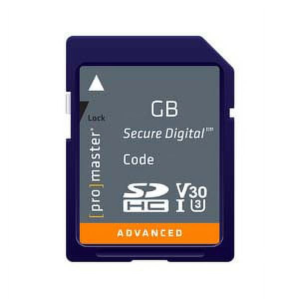 Promaster 64GB SDHC Advanced U3 Memory Card
