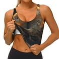 thumbnail image 4 of Lsque Adorable Otter Pair Hug Printed Women'S Sports Bra, Compression, Moisture Wicking, High-Impact Sports Bra For Women,Supportive sports bra-Medium, 4 of 9