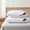 White, variant on 2 Pack Hollow Fiber Bed Pillows 19"x29" Standard Size, High Support Neck Pain Relief, Soft Breathable, All Sleep Positions, Plump No Sagging, Multi Color