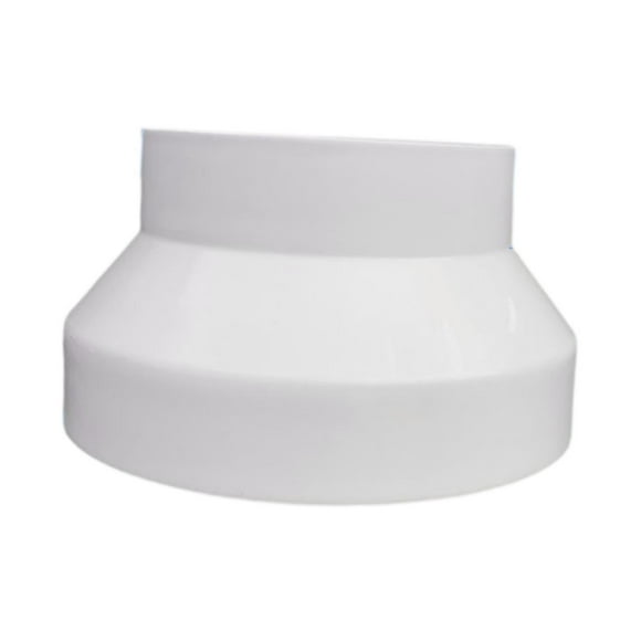 Adaptador de conducto de aire, conector de conducto, accesorios de brida, accesorio de tubería para ventilador de baño 200 mm a 150 mm