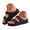 Black, variant on Women's Cloud Slides with Adjustable Buckle Arch Support Soft Platform for Shower Beach & Daily Wear（White，Size 9)