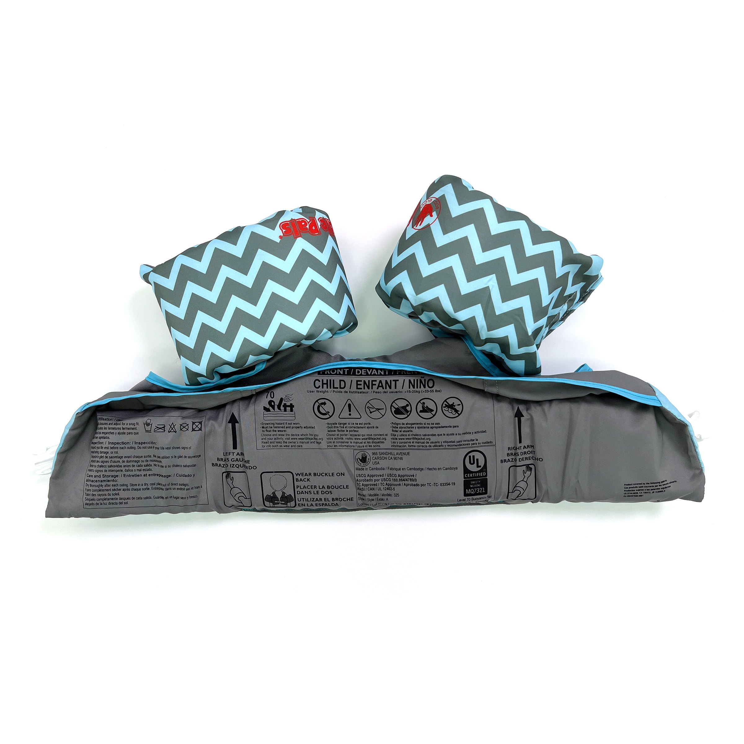 Body Glove Paddle Pal Life Jacket and Vest, Child, Unisex, Shark