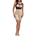 thumbnail image 2 of INSPIRE CHIC Women's Double Front Closure Push-Up Shapewear Wide Straps with Breast Support Band Posture Corrector Tank S Black, 2 of 5