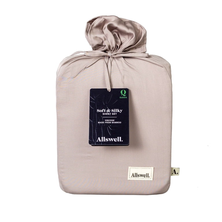Allswell Soft & Silky Bamboo Sateen Pillowcases, 2-Pack photo 2