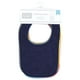 thumbnail image 2 of Babero Baby Drooler Hudson Baby con forro impermeable, azul y rojo, 2 of 7