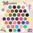 thumbnail image 3 of Set de tatuajes con purpurina Bledras, 36 colores, 178 plantillas para niños, 3 of 8