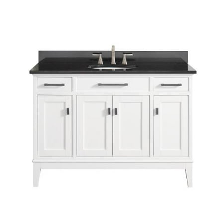 AVANITY Madison 49-inch White Vanity Combo