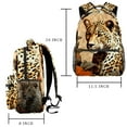 thumbnail image 2 of Lightweight Backpack Leopard School Bag Travel Laptop Daypack for Men Women Casual Rucksack, 2 of 6