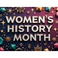 thumbnail image 5 of LUUFILx Women's History Month Celebration Backdrop Festive Banner Event Decoration Background Professional Photography Props Party Supplies Decor, 5 of 9