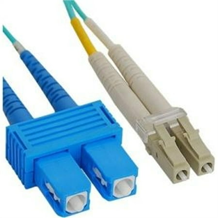 ICC 10 GHZ 50/125;m Multimode Duplex LC-SC Fiber Optic Jumper, 1 PC ICFOJ2G703 ICC 10 GHZ 50/125;m Multimode Duplex LC-SC Fiber Optic Jumper, 1 PC ICFOJ2G703