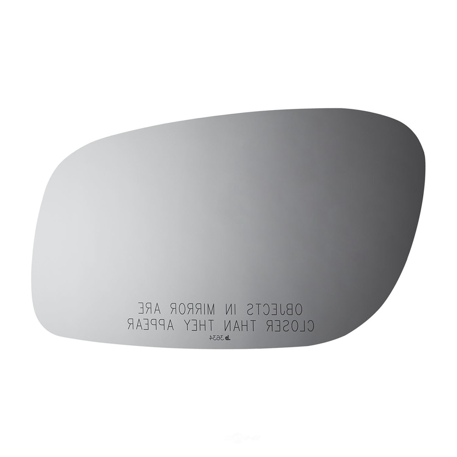 Burco Side View Mirror Replacement Glass - Clear Glass - 3634