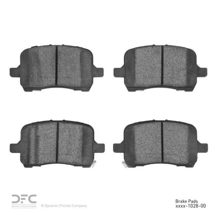 Dynamic 1311-1028-00 DFC 3000 Semi-metallic Brake Pads
