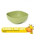 thumbnail image 5 of Baby Bowl by Muqee Peeko in Elegant Pea Pod Green Color - Baby Safe Silicone, 5 of 6