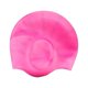 thumbnail image 1 of Gorro de Buceo Cgtredaw Elástico Gorro Baño Con Protección para Los Oídos Rosa, 1 of 9
