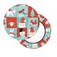 thumbnail image 2 of Balery Warm Christmas Memories Fundas de asiento para taburete de bar redondo de tela de terciopelo ajustables que protegen de arañazos y manchas para sillas de 14 a 17 pulgadas.-13 inch, 2 of 7